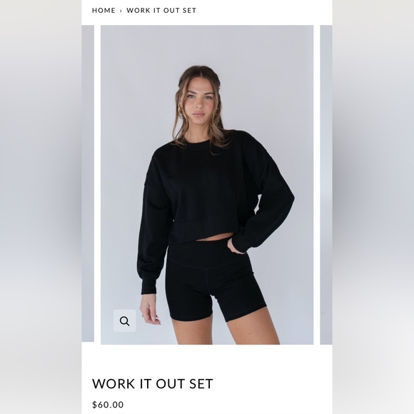 Jane and Willow | Work it out set - Black/Medium - Picture 2 of 6
